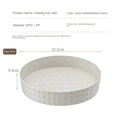 360 Degree Rotating Kitchen Countertop Organizer, Spice Rack for Cabinet Soy Sauce Bottle Storage, Fruit Plate Tray Desktop