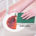 10/20/30 Pcs Scrub Pads Household Kitchen Oil Removal Dishwashing Pot Pads Scratch Free Multipurpose Reusable Cleaning Dishrag
