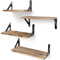 Floating Shelves for Wall,Bookshelves，Wall Mounted Wood Shelf for Living Room, Bathroom, Bedroom, Kitchen, Home Decor